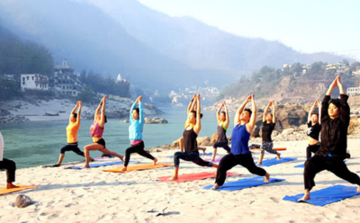 Yoga Retreat Tour  with Taj Mahal